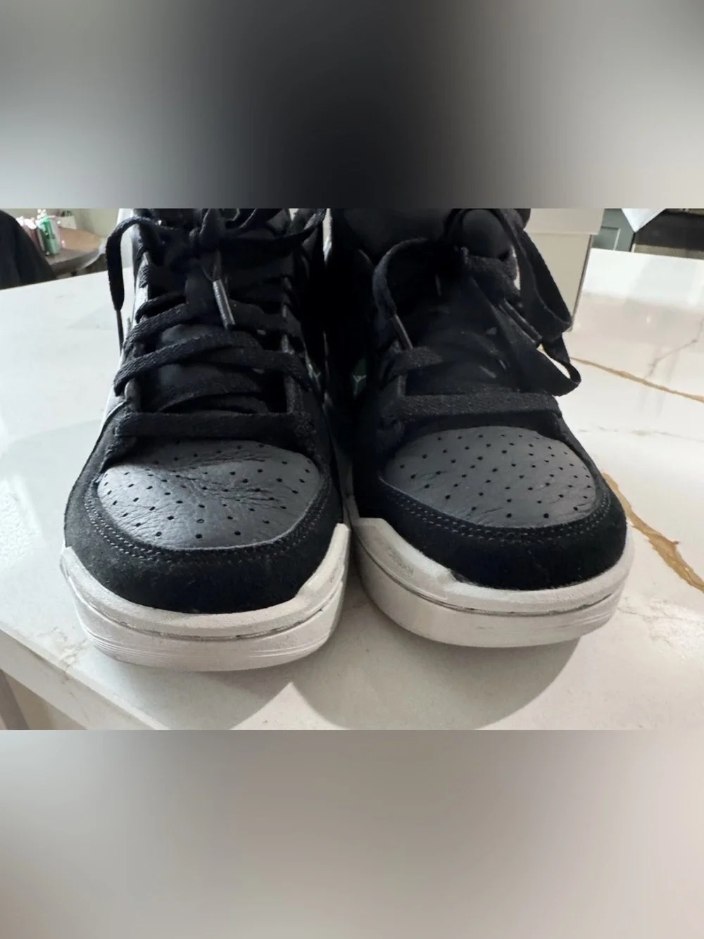 Nike Jordan Stadium 90 Low, Black, Size 6Y